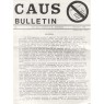 CAUS Bulletin (1985-1988) - 1986 - No 06 Dec