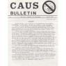 CAUS Bulletin (1985-1988) - 1987 - No 07 Mar