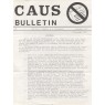 CAUS Bulletin (1985-1988) - 1987 - No 09 Dec