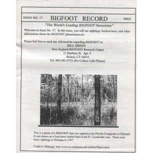 Bigfoot Record (The) (1997) - 1997 - No 17