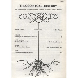 Theosophical History (UK) (1985-1987)