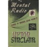 Sinclair, Upton: Mental radio: does it work, and how? - Acceptable, no jacket, spots/waterdammage on covers, browned by age