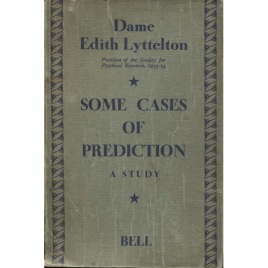 Lyttelton, Edith: Some cases of prediction, a study (Sc)