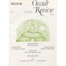 Skoob Occult Review (1990 - 1991) - No 01 Spring 1990