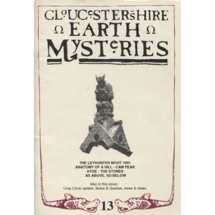 Gloucestershire Earth Mysteries (GEM) - (1990?-1994?) - 1992? No 13 A5 (52 pages)