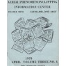 Aerial Phenomena Clipping Information Center (APCIC) (1978-1981) - 1978 Vol 03 No 04
