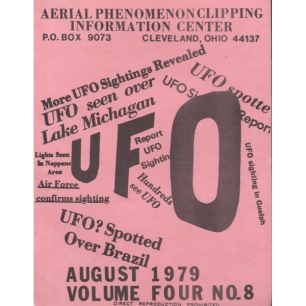 Aerial Phenomena Clipping Information Center (APCIC) (1978-1981) - 1979 Vol 04 No 08