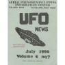 Aerial Phenomena Clipping Information Center (APCIC) (1978-1981) - 1980 Vol 05 No 07