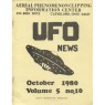 Aerial Phenomena Clipping Information Center (APCIC) (1978-1981) - 1980 Vol 05 No 10