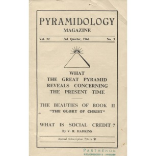 Pyramidology Magazine (1962 - 1969) - 1962 Vol 22 No 03