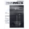 DEGUFOrum (1994-2004) - 1994 No 03  (photo copy?) (32 pages)