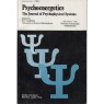 Psychoenergetics. The Journal of Psychophysical Systems (1981-1983)