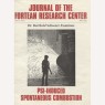 Journal of the Fortean Research Center (1986-1995) - 1995 - Special issue (A4, 32 pages)