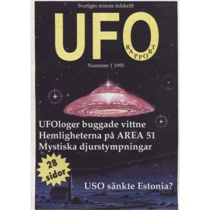 UFO Rapport (1995) - 1995 No 01