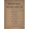 Psychic research (American Society for Psychical Research) (1928-1930) - 1930 Vol 24 No 01