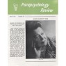 Parapsychology Review (1970 - 1972) - 1970 Special issue Oct (12 pages)
