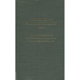 Parapsychological Association Convention : Research in parapsychology 1990