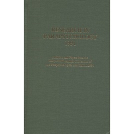 Parapsychological Association Convention : Research in parapsychology 1991