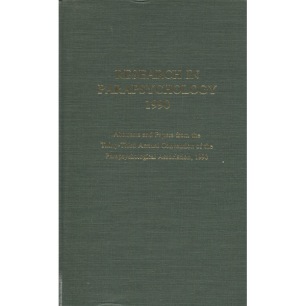 Parapsychological Association Convention : Research in parapsychology 1990