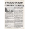 A.P.R.O. Bulletin (1978 vol 27-1987 vol 33) - 1979 Vol 27 No 09 10 pages