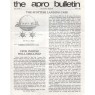 A.P.R.O. Bulletin (1978 vol 27-1987 vol 33) - 1980 Vol 29 No 01 8 pages