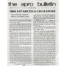 A.P.R.O. Bulletin (1978 vol 27-1987 vol 33) - 1981 Vol 29 No 03 8 pages