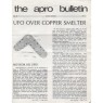 A.P.R.O. Bulletin (1978 vol 27-1987 vol 33) - 1981 Vol 29 No 07 8 pages