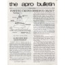 A.P.R.O. Bulletin (1978 vol 27-1987 vol 33) - 1981 Vol 29 No 11 8 pages