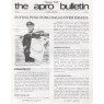 A.P.R.O. Bulletin (1978 vol 27-1987 vol 33) - 1987 Vol 33 No 07 8 pages