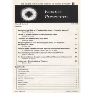 Frontier Perspectives (1993-1997) - 1993 Vol 03 No 02 51 pages