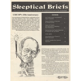 Skeptical Briefs - New Series (1991-1998)