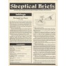 Skeptical Briefs - New Series (1991-1998) - 1992 Vol 02 No 04 (12 pages)