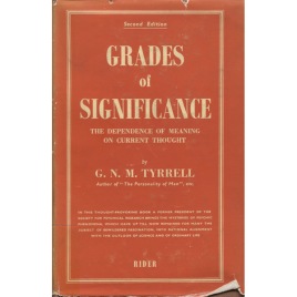 Tyrrell, G. N. M.: Grades of significance.