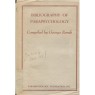 Zorab, George: Bibliography of parapsychology. - Good,with worn/torn jacket, written on the jacket former library book