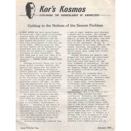 Kor's Kosmos (1979-1980)