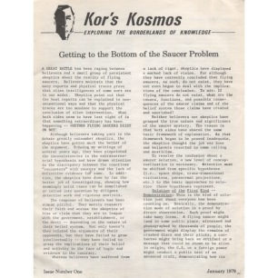 Kor's Kosmos (1979-1980) - 1979 No 01