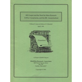 Jones, William E. & Minshall, Rebecca D.: Bill Cooper and the need for more research. (Sc)