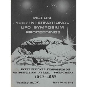 Mutual UFO Network (MUFON): 1987 international UFO symposium proceedings (Sc)