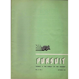 Pursuit (1970-1976) - Vol 3 no 4 - Oct 1970