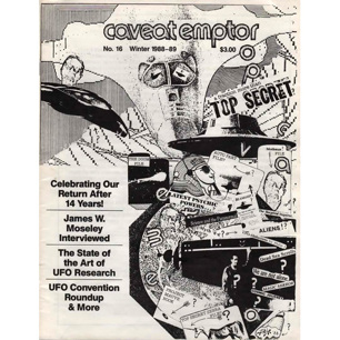Caveat Emptor (1988-1990), second series - No 16 - Winter 1988-89