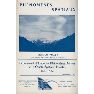 Phénomènes Spatiaux (1967-1969)
