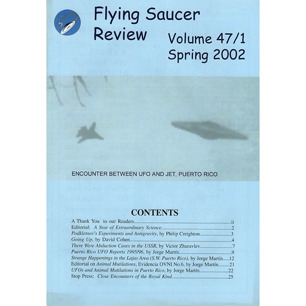 Flying Saucer Review (2002-2003) - Vol 47 n 1 - Spring 2002