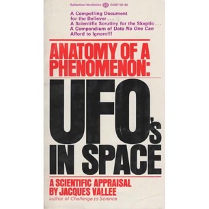 Vallée, Jacques: Anatomy of a phenomenon. UFOs in space (Pb) - Very good