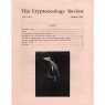 Cryptozoology Review, The (1997-1999)
