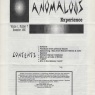 Bulletin of Anomalous Experience (1990-1994) - Vol 1 n 7 - Nov 1990
