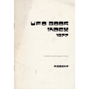 Morison, Robert Kingsley: UFO book index 1977