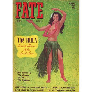 Fate Magazine US (1951-1952) - 19 - vol 4 n 3 - April 1951 (torn spine)