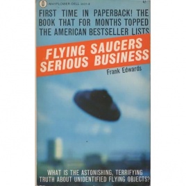 Edwards, Frank: Flying saucers - serious business (Pb)