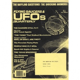 Evans, Hilary: The American UFO pulps.  Author index
