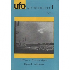 Pedersen, Leif E.: UFO studiehefte 1. UFO'er - flyvende cigarer - flyvende tallerkener